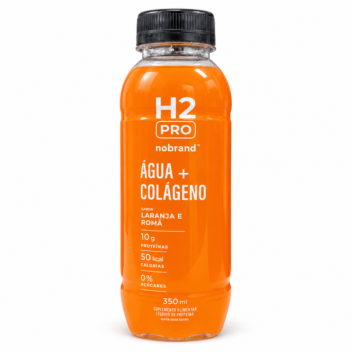 KIT 6x - H2PRO ÁGUA + COLÁGENO 350ML - NOBRAND - HOTBODY