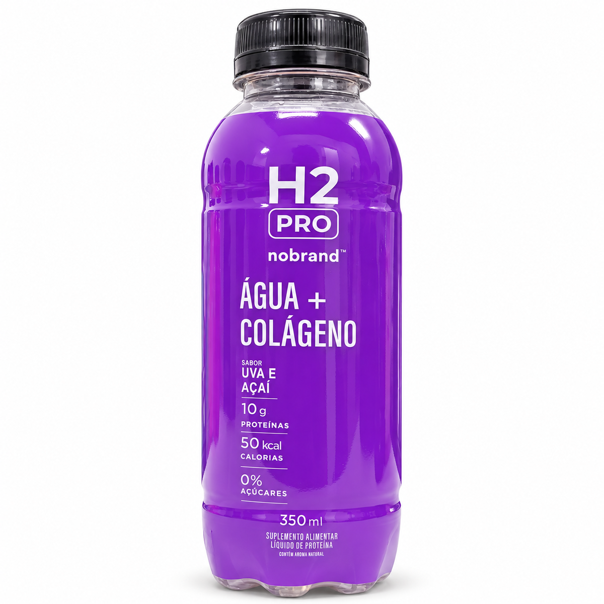 KIT 6x - H2PRO ÁGUA + COLÁGENO 350ML - NOBRAND - HOTBODY