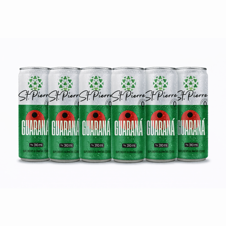 Kit 6 Bebidas Refrigerantes Zero Açúcar 310ml - St. Pierre - HOTBODY