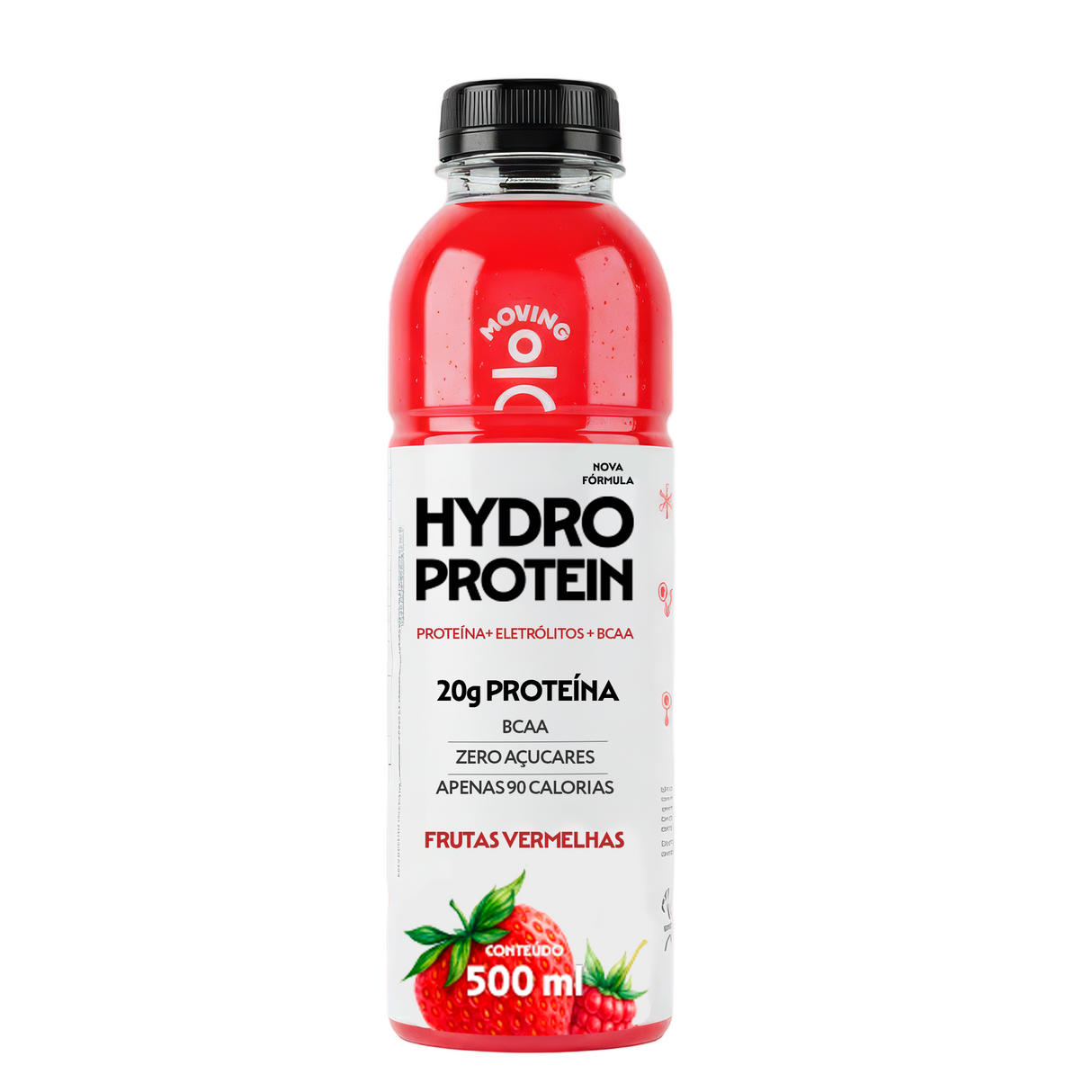 Kit 6 Bebidas Proteicas - Moving Hydro Protein 500ml - MOVING - HOTBODY