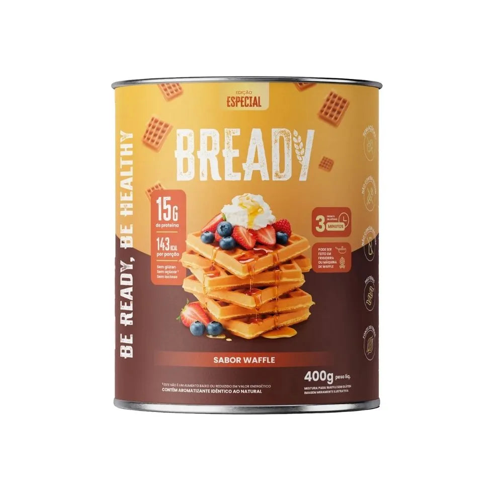 Bready 2.0 - Pão Proteico Low Carb - Receitas e 15g de Proteínas - HOTBODY