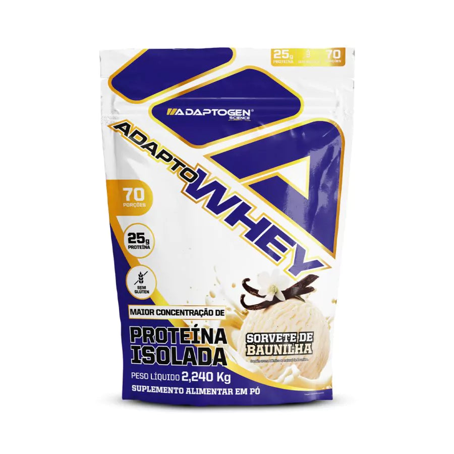 Adapto Whey Cookies e Cream Refil 2240g