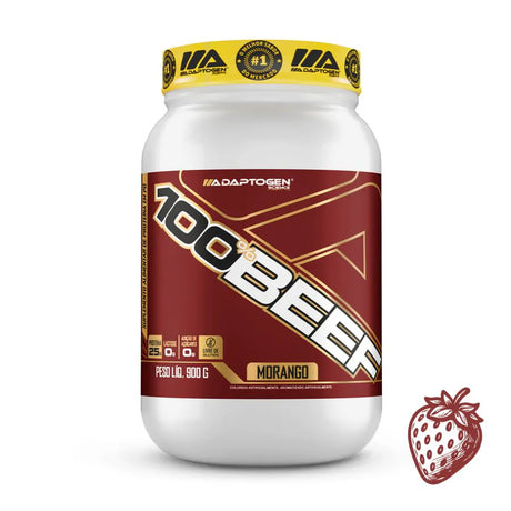 Proteína da Carne - 100% Beef 900g - Adaptogen - HOTBODY