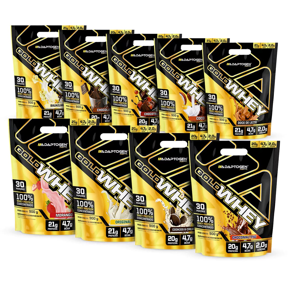 Gold Whey Bag