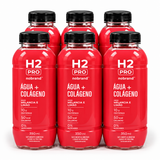 KIT 6x - H2PRO ÁGUA + COLÁGENO 350ML - NOBRAND - HOTBODY