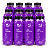 KIT 12X - H2PRO ÁGUA + COLÁGENO 350ML - NOBRAND