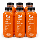 KIT 6x - H2PRO ÁGUA + COLÁGENO 350ML - NOBRAND - HOTBODY