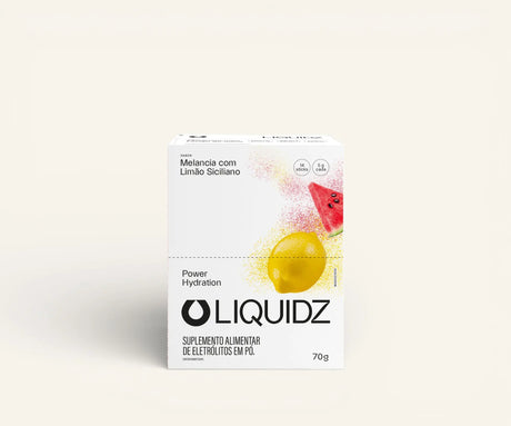 Eletrólitos Zero Açúcares - Display com 14 sachês - Liquidz - HOTBODY