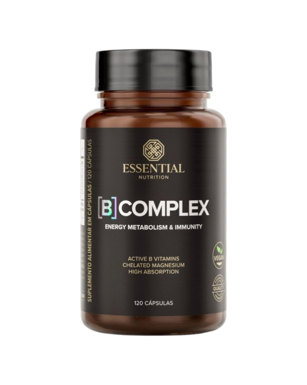 Vitamina B Complex 120 cápsulas - Essential Nutrition - HOTBODY
