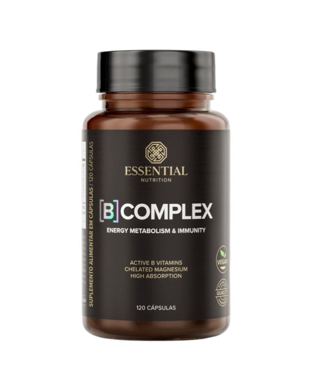 Vitamina B Complex 120 cápsulas - Essential Nutrition - HOTBODY