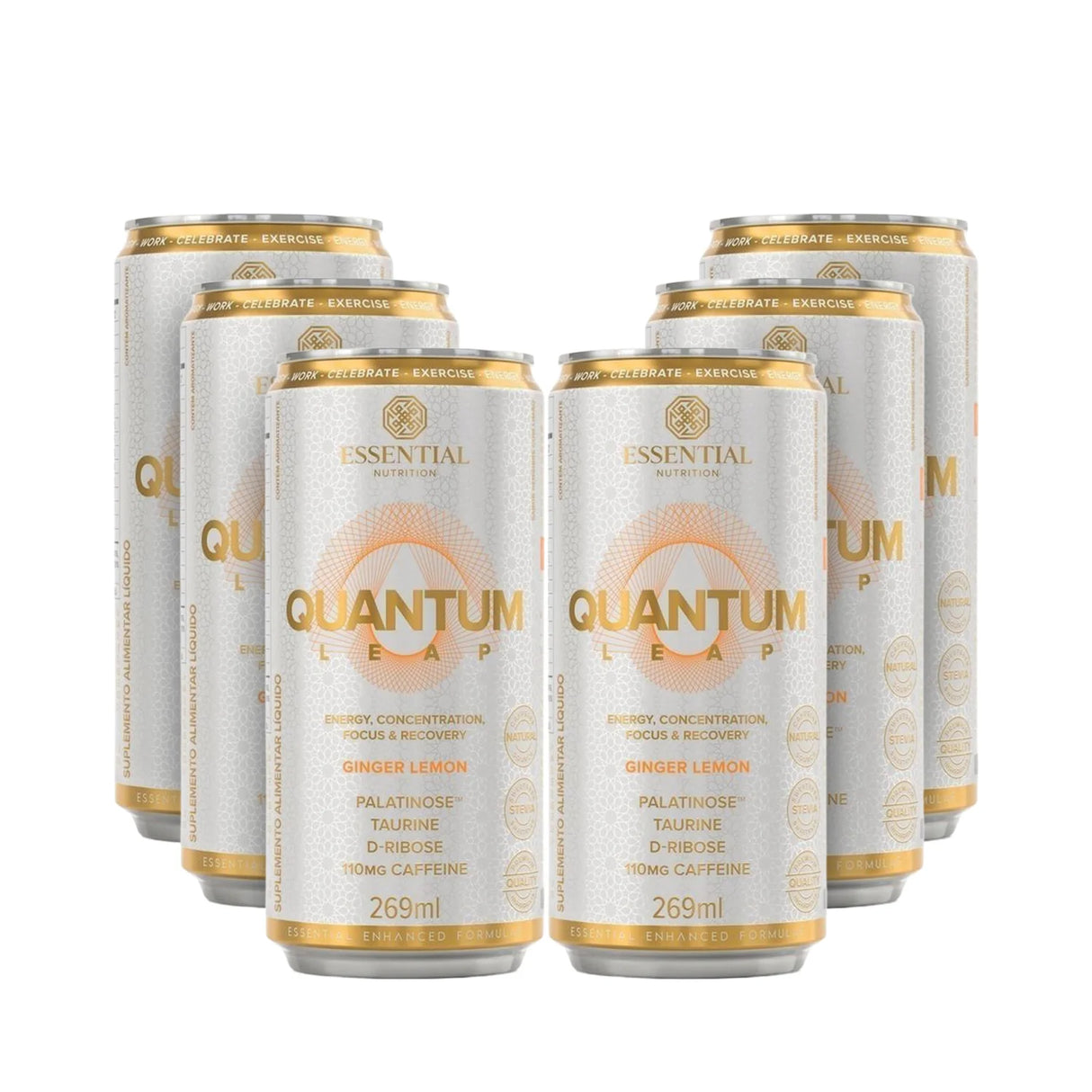 Bebida Funcional - Kit 6 Quantum Leap - Essential Nutrition - HOTBODY