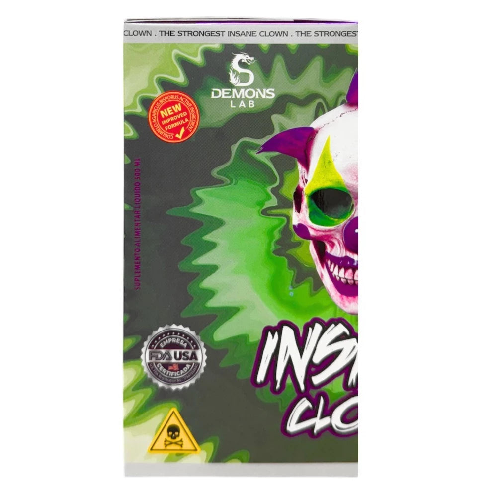 Pré Treino Líquido - Insane Clown 500mL - Demons Lab