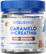 Creatina - Caramelo de Creatina - Brigadeiro – 60 unidades - INTELLIGENCE