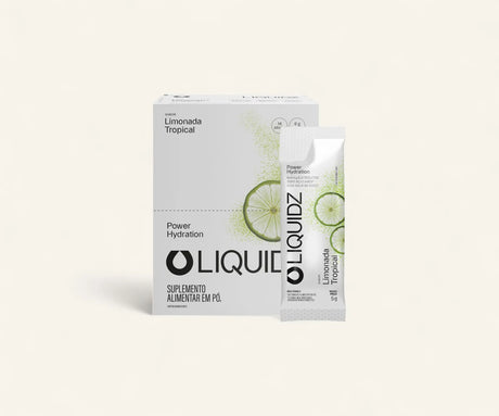 Eletrólitos Zero Açúcares - Display com 14 sachês - Liquidz - HOTBODY