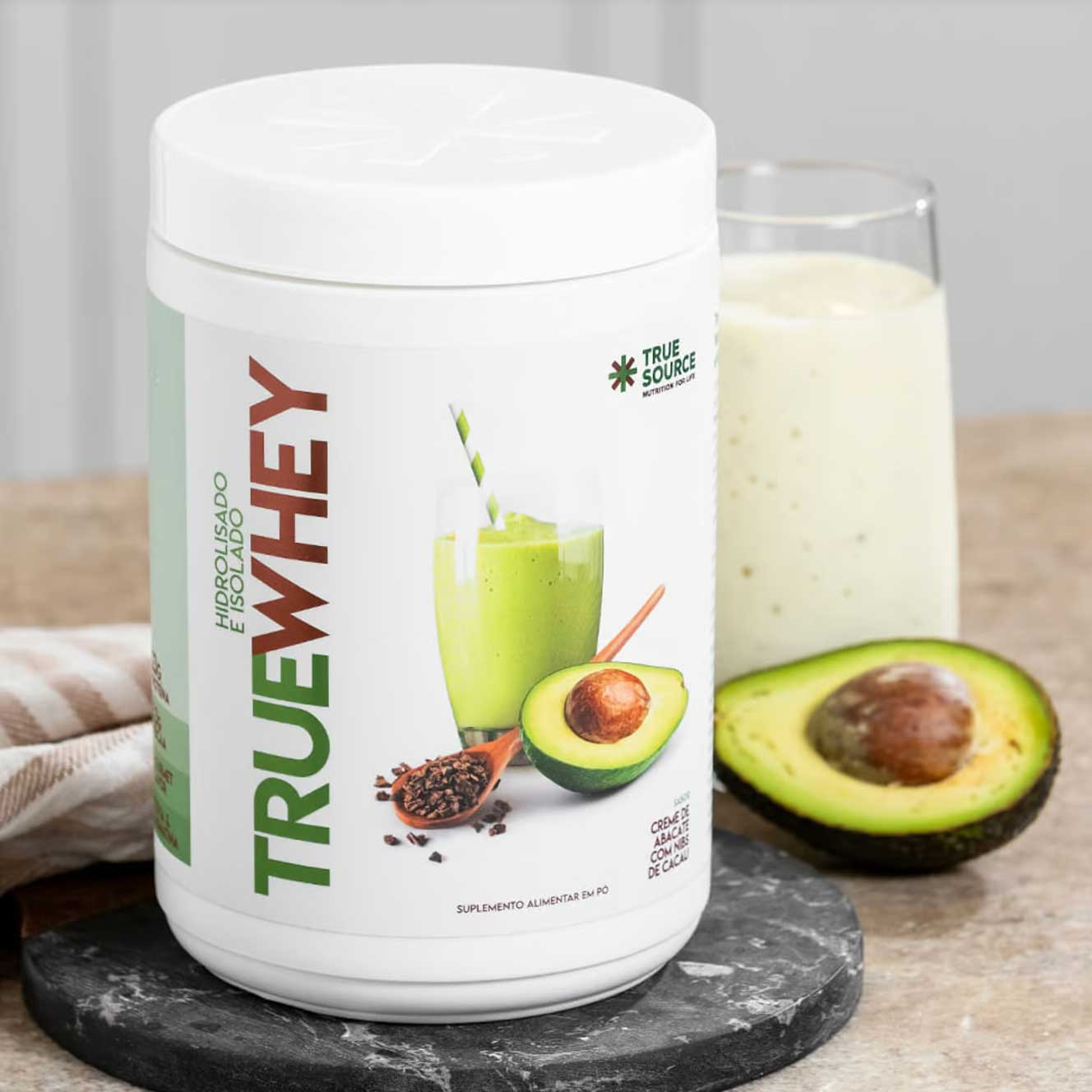 Proteína - True Whey Protein Isolado e Hidrolisado - True Source