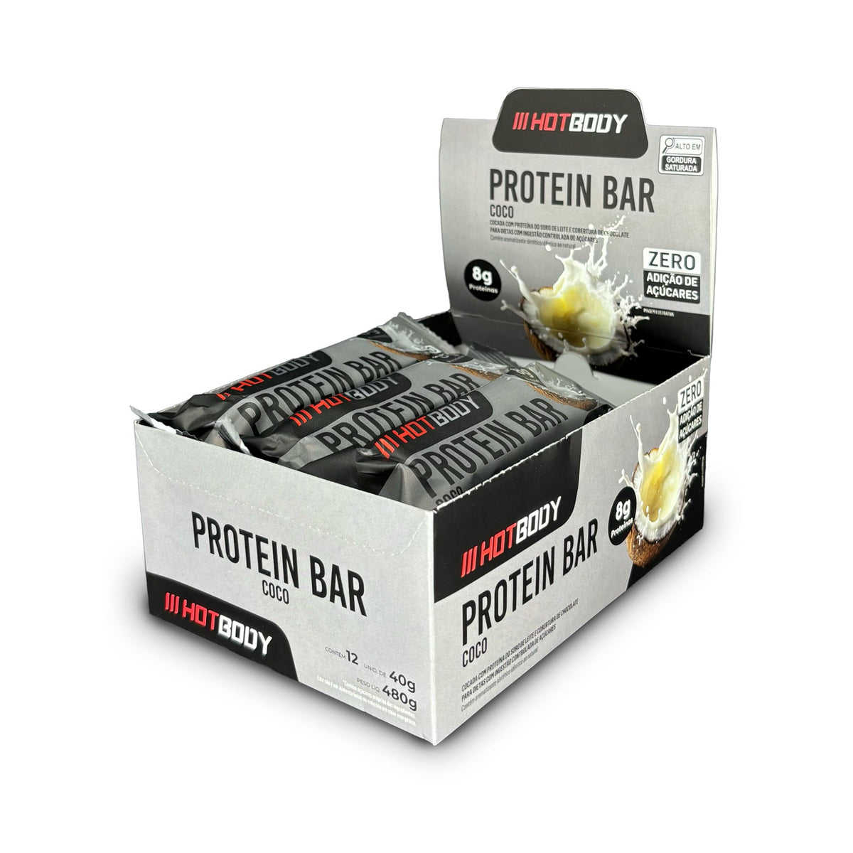 Barra de Proteína - Protein Bar Wafer - HOTBODY - HOTBODY