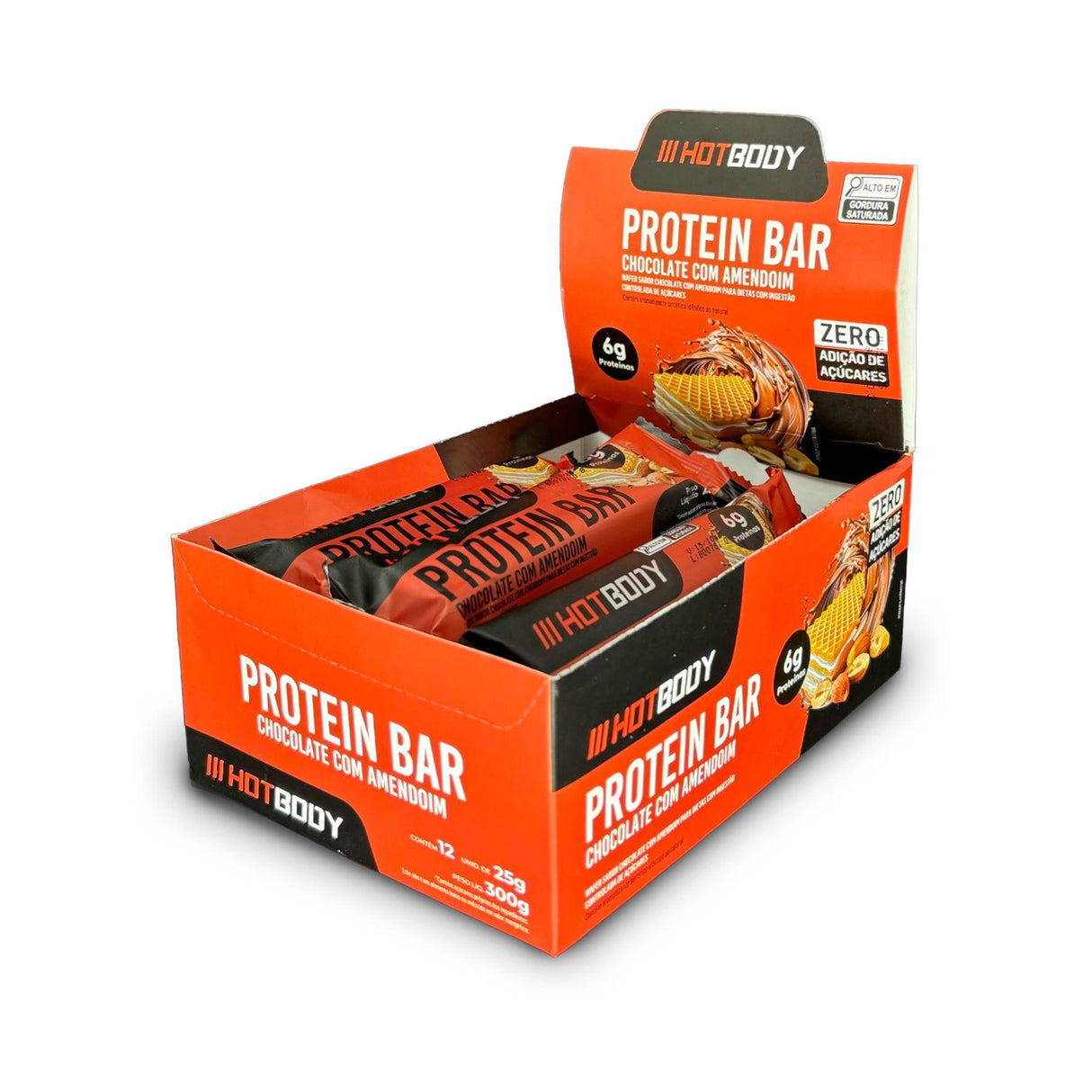 Barra de Proteína - Protein Bar Wafer - HOTBODY - HOTBODY