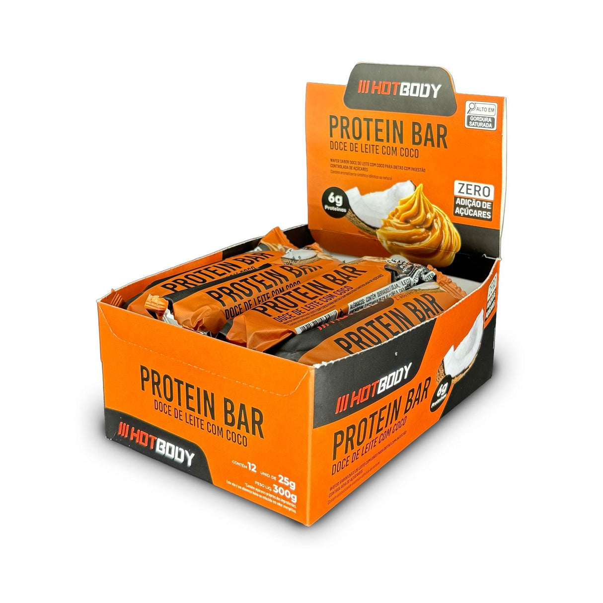 Barra de Proteína - Protein Bar Wafer - HOTBODY - HOTBODY