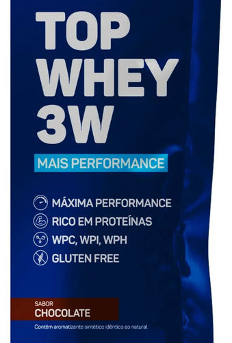 Whey Protein - Top Whey 3W Mais Performance - Max Titanium - HOTBODY