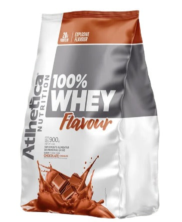 100% WHEY FLAVOUR 900 GR  ATHLETICA