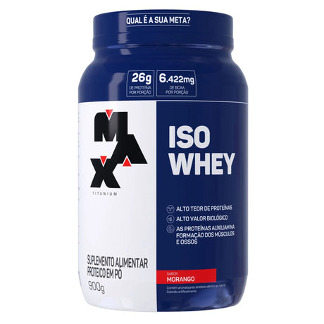 Whey Protein Isolado - IsoWhey - Max Titanium - HOTBODY