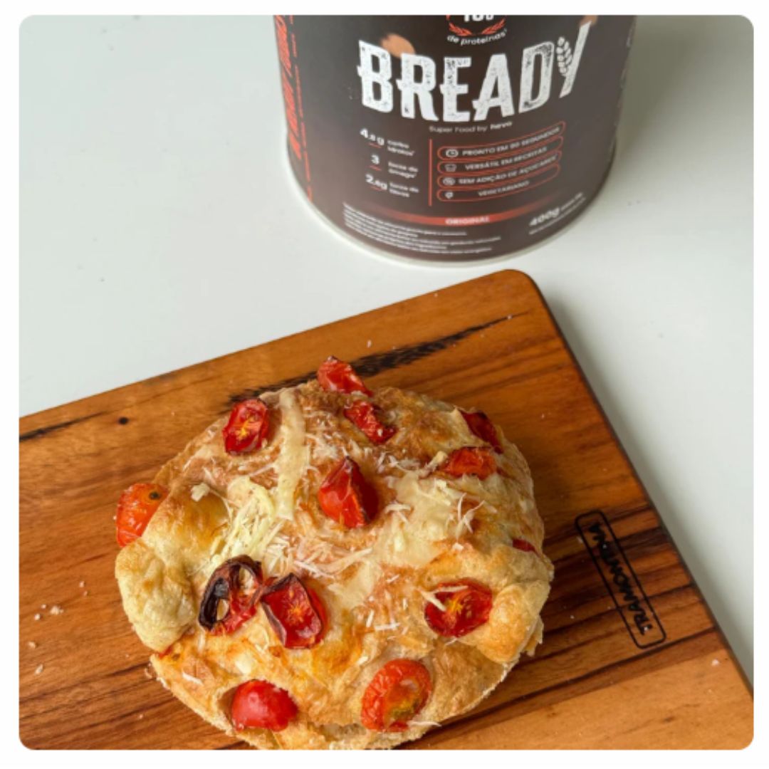 Bready 2.0 - Pão Proteico Low Carb - Receitas e 15g de Proteínas