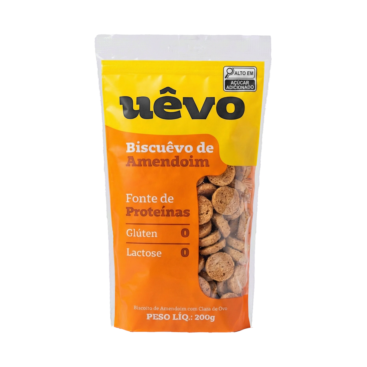 Biscuêvo de Amendoim - Uêvo - HOTBODY