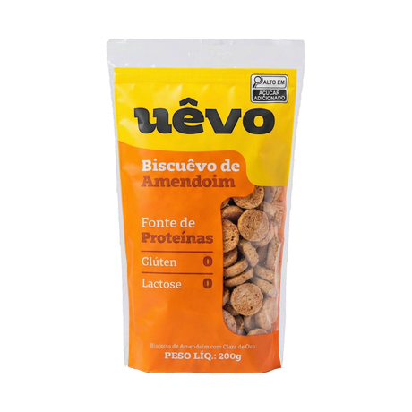 Biscuêvo de Amendoim - Uêvo - HOTBODY