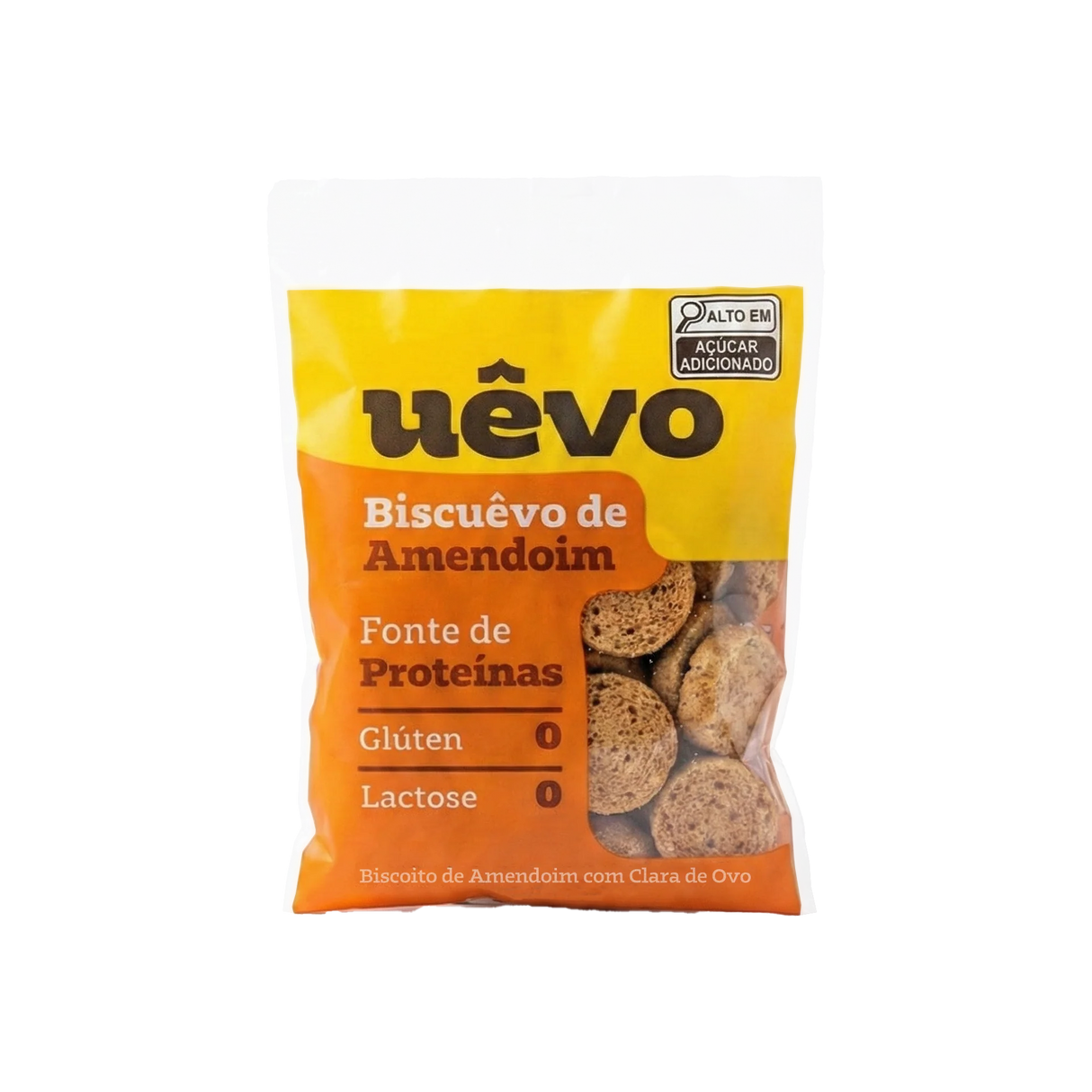 Biscuêvo de Amendoim - Uêvo - HOTBODY