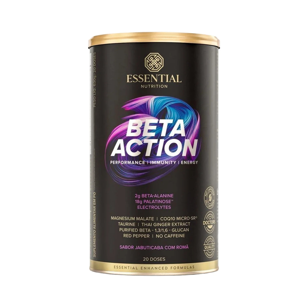 Pré-Treino - Beta Action - Essential Nutrition - HOTBODY