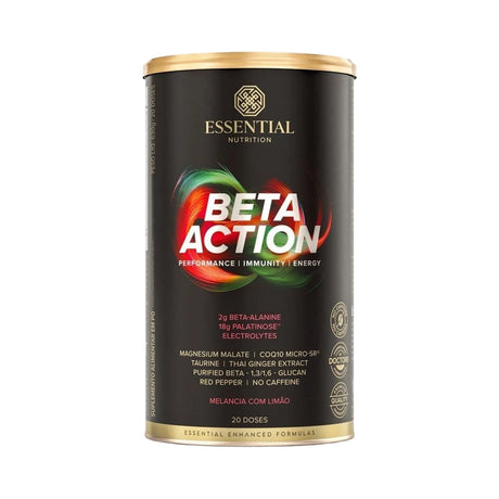 Pré-Treino - Beta Action - Essential Nutrition - HOTBODY