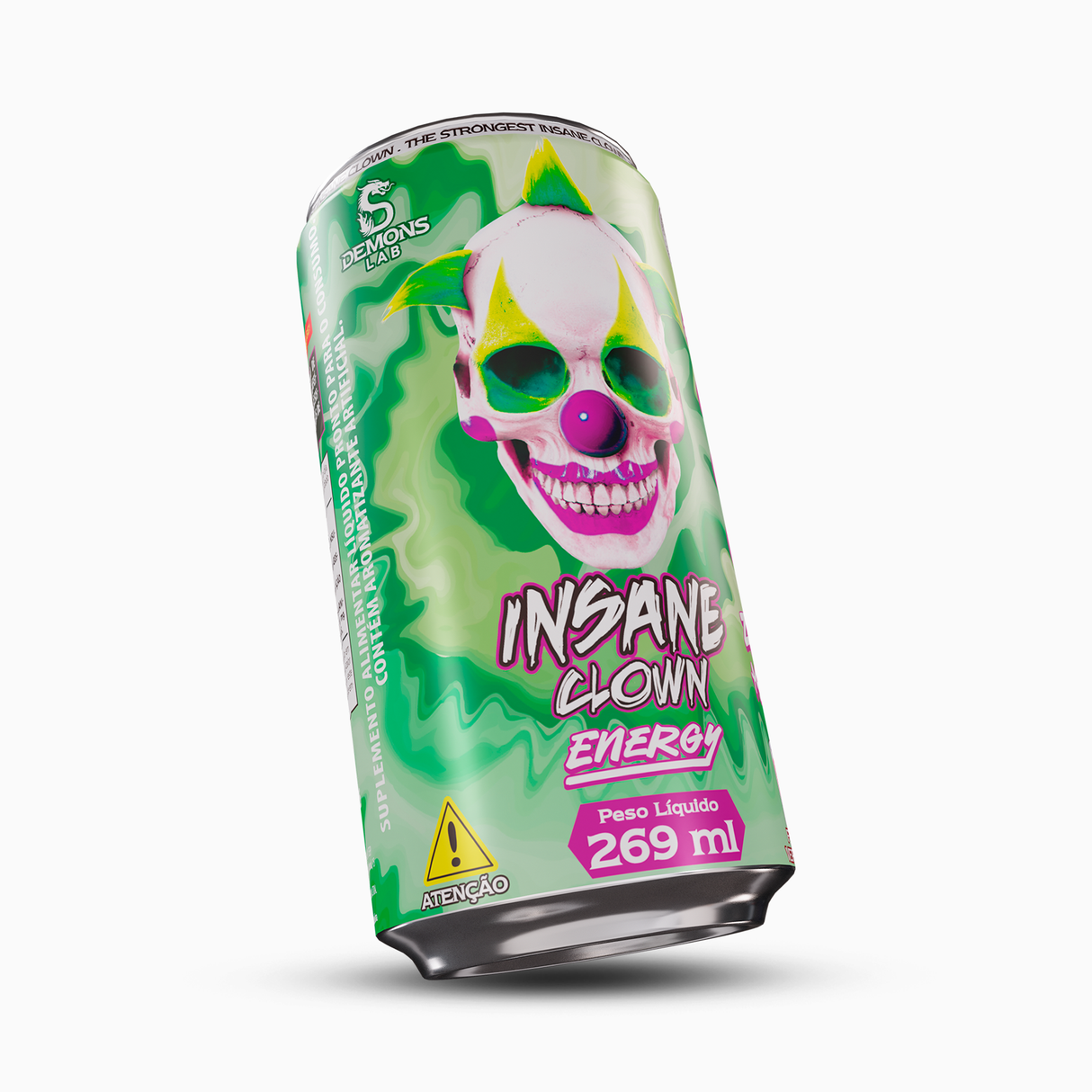 Pré Treino - Insane Clown Energy Lata 269ml PAC C/6 UNI - Demons Lab