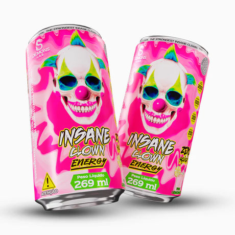 Pré Treino Líquido - Insane Clown Energy Lata 269ml - Demons Lab - HOTBODY