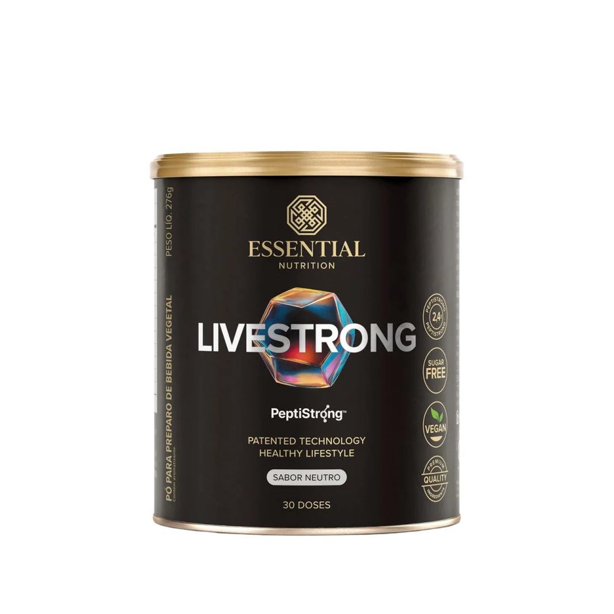 Proteína Vegana - LiveStrong - Essential Nutrition - HOTBODY