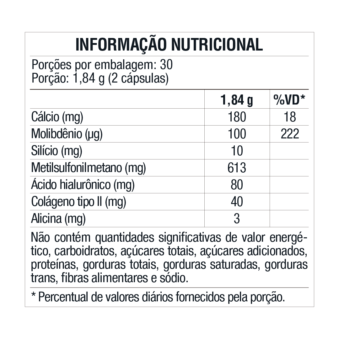 Colágeno - Colagentek Tipo II - Vitafor - HOTBODY